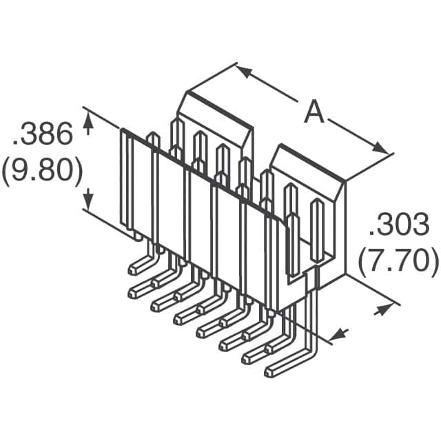 78207-118HLF Amphenol ICC (FCI)  Headers Male Pins